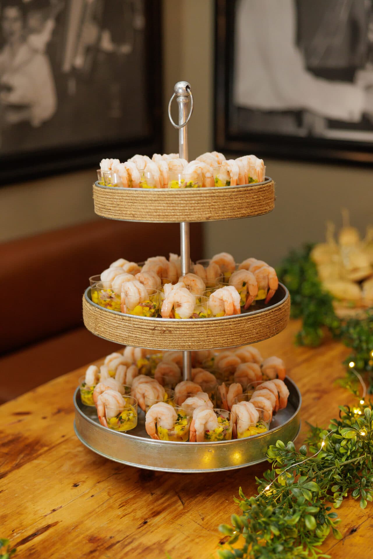 Catering platters for a private event