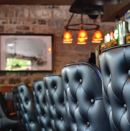 The pub and restaurant at The British